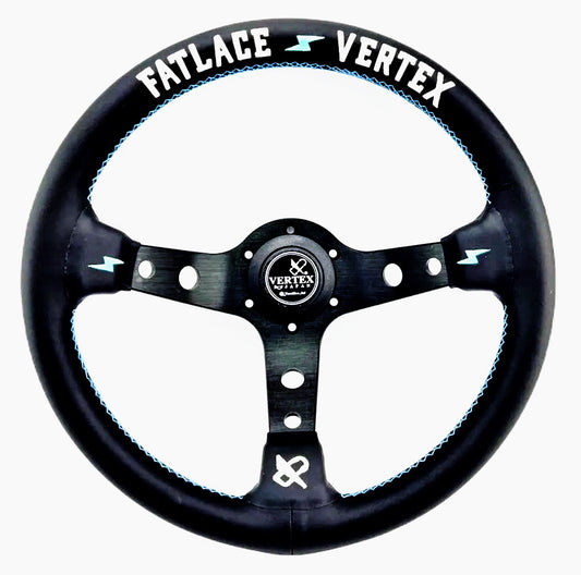 Vertex X Fatlace The Fast Life Steering Wheel