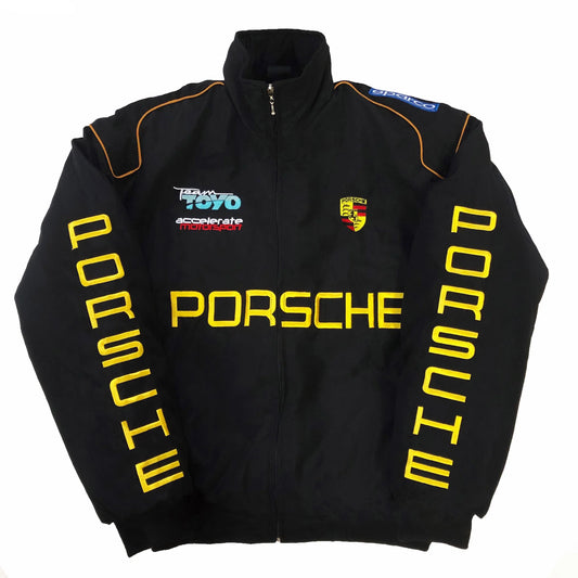 Culture Yoru Porsche Racing Bomber Jacket