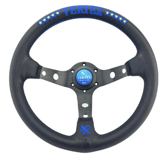 Vertex Blue 10 Star Steering Wheel